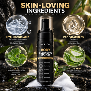 Hauttiefenreinigendes Mousse für Wimpern, Augenbrauen, Lippen und Augen-Make-up-Entfernung, Reinigendes Produkt mit Eigenmarke OEM ODM, Feuchtigkeitsspendendes Schaum-Körperwaschmittel für Salons - Product Image 4