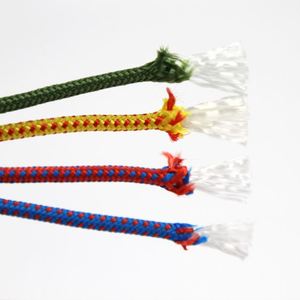 Factory Wholesale Colorful Para Cord 3mm 4mm 5mm Polyester Rope 100% Polyester Cord Tight Texture Wear-Resistant Parachute - Product Image 6