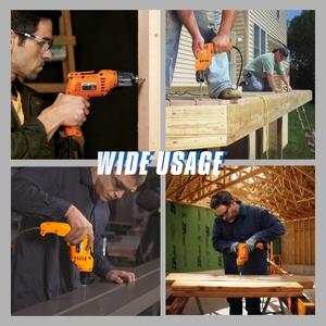 مثقاب كهربائي 220 فولت مع فرشاة نحاسية، أداة حفر احترافية سهلة الاستخدام، مناسبة لمشاريع تجديد المنازل والحرف اليدوية - Product Image 3