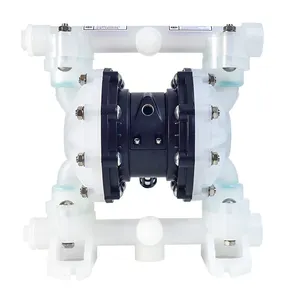 GODO QBY3-25S Industrial Pneumatic Diaphragm Pump Acid-Resistant PP And Air Diaphragm Pump For Water Motor Powered