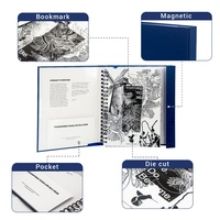 Nouveauté 2027 : Carnet de notes personnalisable avec couverture rigide, dorure à chaud et coffret – Planificateur journalier