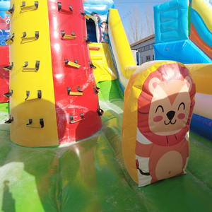 Château Gonflable Aladdin pour Enfants avec Toboggan et Zone d'Escalade - Product Image 5