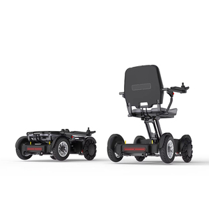 Fauteuil roulant intelligent pliable automatique 2025 à double moteur, pliage à une touche, scooter de mobilité portable pour personnes âgées et handicapées, modèle Climber-A1 New Pro - Product Image 3
