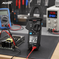 Mestek pince numérique ampèremètre ca multimètre réparation de voiture condensateur volt de courant Ohm Hz testeur pour AC pince mètre mesures