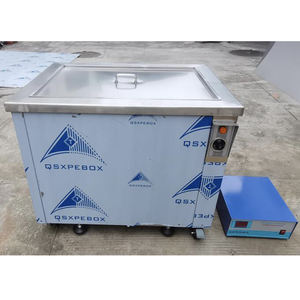 Limpiador ultrasónico industrial personalizado OEM 28KHZ 100L para limpieza de piezas metálicas - Product Image 5