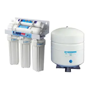 Sistema de purificação de água RO de 5 estágios sob a pia
