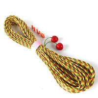 Cordon de survie en paracorde réfléchissant en polyester et nylon à 7 brins, cordon de sécurité haute visibilité, multicolore, avertissement routier, longueur personnalisée, OEM