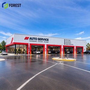 Centre de service automobile à grande portée en acier galvanisé, homologué SAA (norme australienne), pour entrepôt et garage - Product Image 1