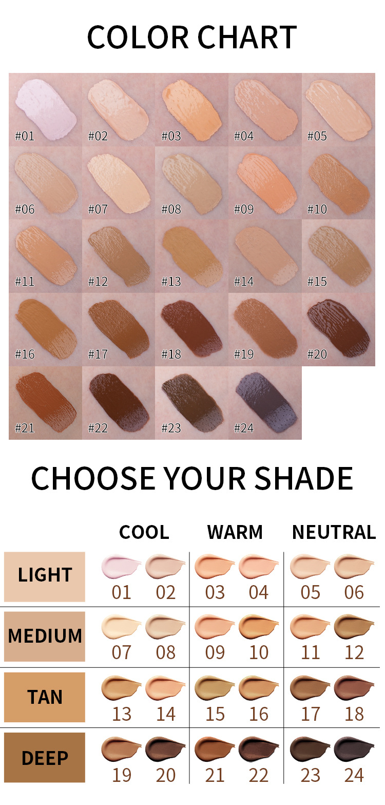 Choisissez la couleur dont vous avez besoin
