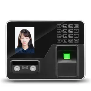 Software Free Fingerprint Biometric Clocking in Attendance Time Recorder Machine Face Recognition Door Access Control System
