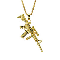 Collier avec pendentif, accessoire Hip-hop personnalisé pour hommes, à la mode