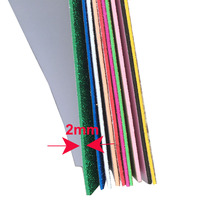 Rotolo di Fogli EVA Colorati Spessi 2mm Non Adesivi per Artigianato Fai-da-te, Cosplay, Scrapbooking e Decorazioni per Feste