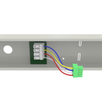 Luminaire LED encastré 36W 4FT, CCT réglable, à intensité variable, connectable, pour supermarché, couloir, métro, lampe de plafond intérieure, ETL DLC SAA CE RoHS