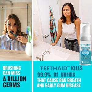 Enjuague Bucal de Uso Doméstico de Marca Privada OEM/ODM, Enjuague Bucal de Menta para Blanquear los Dientes y Refrescar el <span class=keywords><strong>Aliento</strong></span> - Product Image 5