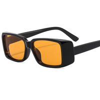 XY5644 2024 Nouvelle Arrivée Mode Petit Rectangle Lunettes De Soleil Colorées pour Femmes