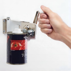 HM-CO008-abridor de latas Manual, Manual, comercial, con imán, Color blanco - Product Image 6