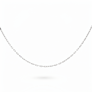 Collier Pendentif Élégant Minimaliste Brillant Blanc Uni Pt950 Chaînes Fines Unisexe Usage Quotidien Bijou de Luxe Accessoire Cadeau - Product Image 3