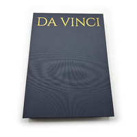 Boîtes en papier vides personnalisées, impression dorée, boîtes décoratives pour livres, pour hôtel