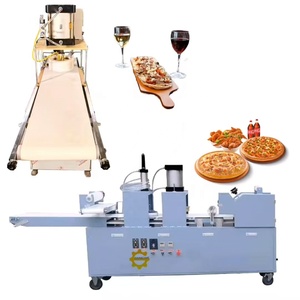 Máquina Automática <span class=keywords><strong>para</strong></span> <span class=keywords><strong>Hacer</strong></span> y Cortar Masa de Pizza con Motor <span class=keywords><strong>para</strong></span> <span class=keywords><strong>Pan</strong></span> de <span class=keywords><strong>Levadura</strong></span>, <span class=keywords><strong>Pan</strong></span> Árabe, Tortilla, Chapati, Naan y Otros Productos de Panadería - Product Image 3