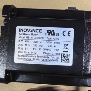 Moteur servo AC Inovance MS1H1-75B30CB A331Z 0,75 kW 220 V 3000 tr/min IP67 Fabriqué en Chine - Product Image 5