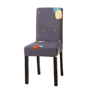 Lot <span class=keywords><strong>de</strong></span> <span class=keywords><strong>6</strong></span> housses <span class=keywords><strong>de</strong></span> chaise <span class=keywords><strong>de</strong></span> salle à manger personnalisées en usine, housses <span class=keywords><strong>de</strong></span> protection pour salle à manger en spandex extensible - Product Image 4