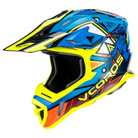 Casco adulto ATV Dirt Bike, H637 casco da moto adulto fuoristrada casco Motocross per Unisex-adulto, DOT & ECE certificazione