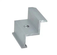 Colliers de fixation solaires en aluminium pour systèmes de montage sur toiture métallique – Accessoires pour supports photovoltaïques
