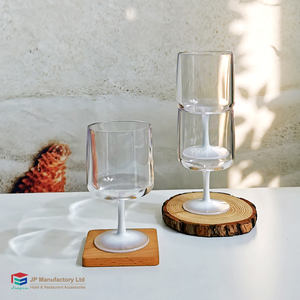 Verres à vin incassables <span class=keywords><strong>en</strong></span> <span class=keywords><strong>plastique</strong></span> <span class=keywords><strong>dur</strong></span> réutilisables 310ml 10.5oz <span class=keywords><strong>Verre</strong></span> à vin de mariage <span class=keywords><strong>en</strong></span> polycarbonate - Product Image 4