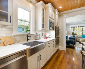 Modern Classic Solid Wood Kitchen Cupboard High Quality Lacquer Acrylic <b>Door</b> Panel Faucet Drawer Slide Sink Basket Cabinets - Product Image 2