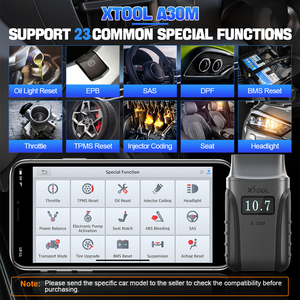 Xtool A30M Ứng Dụng Điều Khiển Thông Minh OBDII Xe Công Cụ Chẩn Đoán Tự Động Xe Máy Tính Lỗi Mã Thiết Bị Chẩn Đoán Xe OBD2 Máy Quét - Product Image 4