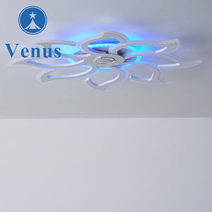 <span class=keywords><strong>Plafonnier</strong></span> LED moderne à télécommande, motif fleur épanouie, 72 pouces, intensité réglable, avec garantie de 2 ans - <span class=keywords><strong>Prix</strong></span> de gros - Product Image 6