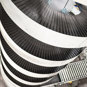 Depo karton kutular taşıma ve yükleme zinciri dikey esnek Spiral konveyör - Product Image 5