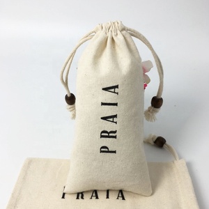 Túi Cotton Dây Rút Hữu Cơ Thân Thiện Với Môi Trường Có Logo Quà Tặng Bằng Cotton Túi Đựng Bụi Có Logo 100% Cotton - Product Image 1