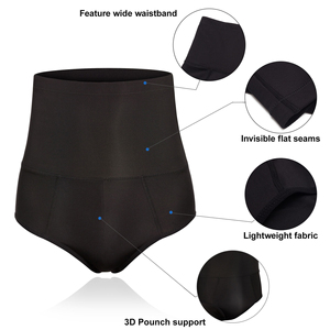 Caleçon gainant extensible en nylon pour <span class=keywords><strong>homme</strong></span>, contrôle du ventre et des hanches, confortable pour le fitness quotidien - Product Image 2