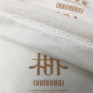 לוגו מותאם אישית כותנה פשתן שרוך משקפי שמש תיק פאוץ רך פשתן מתנה אבק פאוץ שקית אחסון פאוץ תיק - Product Image 5