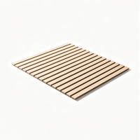 Panneaux muraux acoustiques en bois à lattes Akupanel, panneaux acoustiques, panneaux muraux acoustiques Akupanel, absorption acoustique