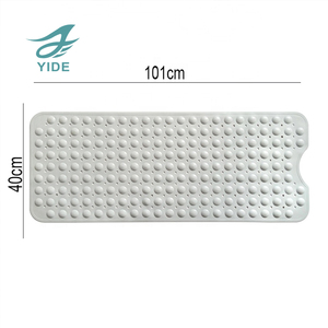 BPA Lavabile In Lavatrice Extra Lungo di Ghiaia Grande Anti-Tappetini Antiscivolo Originale Vasca <span class=keywords><strong>da</strong></span> <span class=keywords><strong>bagno</strong></span> Doccia Tappetino Antiscivolo Tappetino <span class=keywords><strong>Da</strong></span> <span class=keywords><strong>Bagno</strong></span> - Product Image 3