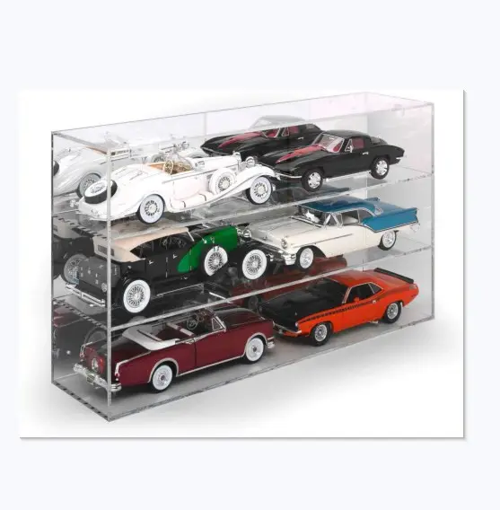 نموذج سيارة مصنوع من الأكريليك الشفاف مخصص بسعر الجملة ، مصنوع من مادة المصبوبة 1:24 ، نماذج ألعاب سيارات ، واجهة عرض