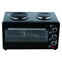 Four électrique avec plaque chauffante, cuisinière électrique, plaque de cuisson, four électrique avec tubes en spirale chauffants