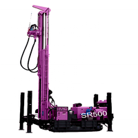 Rig de forage de puits d'eau 100m 200m 300m 400m 500m Machine de forage de puits profonds Rig de forage de puits d'eau portable