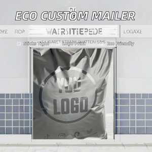 Bolsas Cosméticas Biodegradables Ecológicas con Logotipo Personalizado, Embalaje de Envío Impermeable con Protección UV - Product Image 2