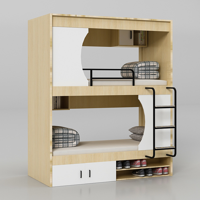 Ladder-style bunk beds