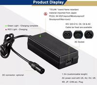 Fuyuang Ul Ce ebike xlr 36v chargeur de batterie au lithium 42V 4A batterie scooter électrique 42v