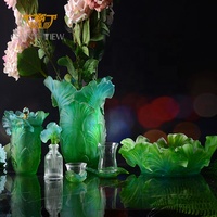 Bougie de luxe SAINT-VIEW en cristal, ensemble de parfum, pour la décoration de la maison, hôtel, mariage