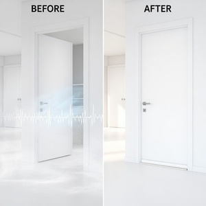 Sunsbuild Soundproof Door Bottom Seal Strip Self Adhesive Weather Stripping Draft Stopper Windproof Door <b>Gap</b> Blocker - Product Image 2