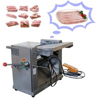 Eléctrico 	 Máquina para Quitar Piel de Cerdo 	 Cuchillo para cortar carne 	 Máquina Peladora de Piel de Cerdo 	   Rebanadora de Carne de Acero Inoxidable, Cortadora de Carne
