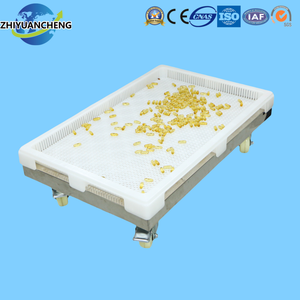 Bandejas especializadas en pepino <span class=keywords><strong>de</strong></span> <span class=keywords><strong>mar</strong></span> | HDPE blanco 600x400x50mm Cesta poco profunda para un secado delicado - Product Image 4