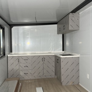 Casa Contenedor Prefabricada de Lujo 2025, 3 Dormitorios, Transpirable, Tiny Casa Móvil de Lujo con Panel Sándwich y <span class=keywords><strong>Aislamiento</strong></span> de Acero Metálico - Product Image 6