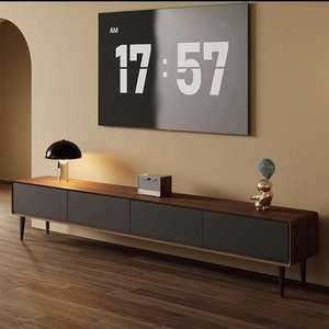 Meuble TV en bois de haute qualité pour appartement, hôtel, salon, meuble de rangement - Product Image 4