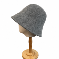 Chapeau de sauna en laine fait main avec broderie, bonnet de sauna en feutre écologique, protection thermique épaissie pour hammam et banya